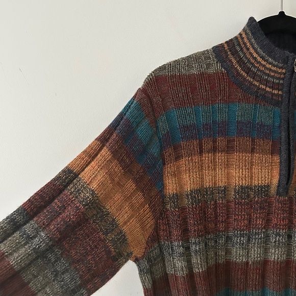 Novica Handmade 100% Alpaca Quarter Zip Sweater - Picture 9 of 16